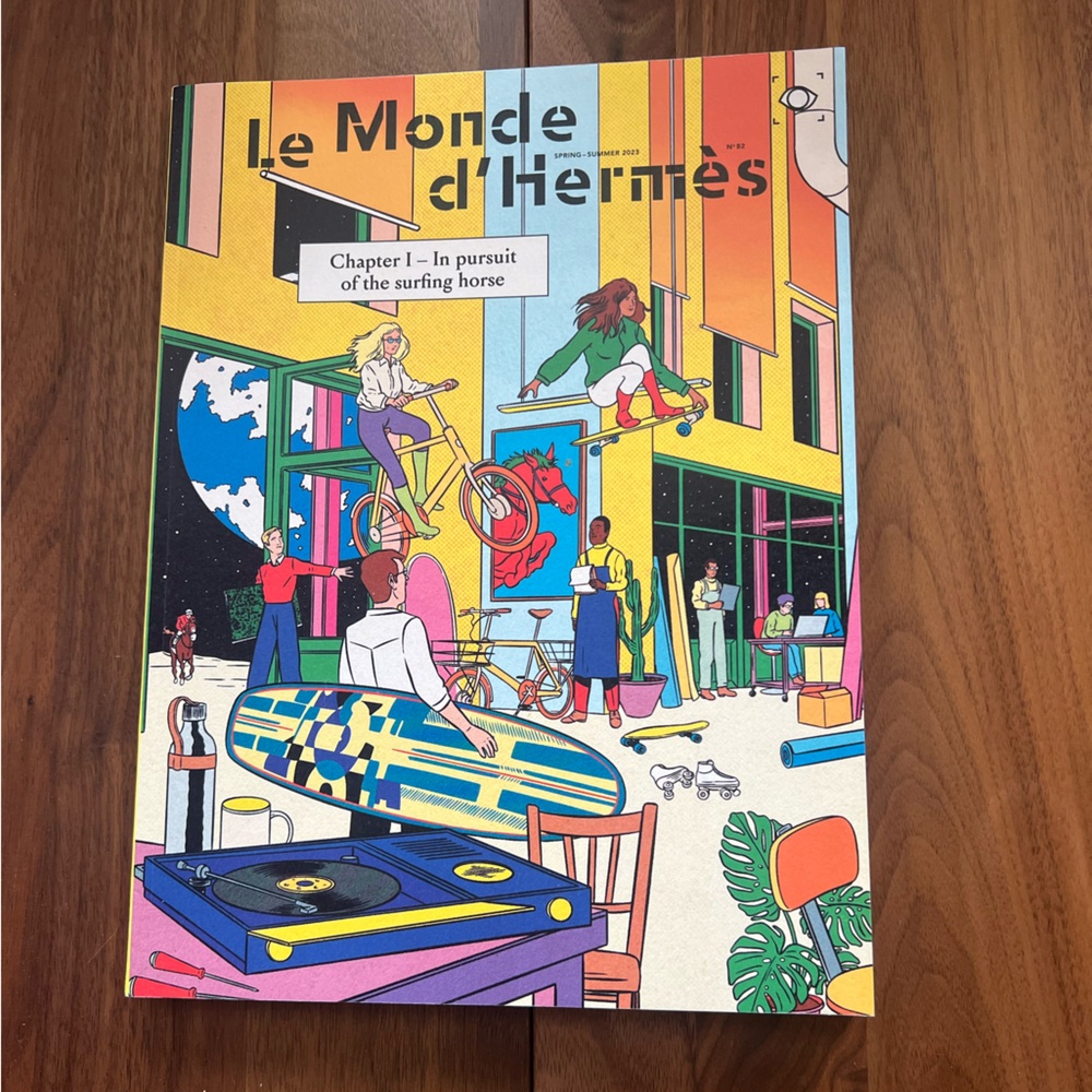 La Monde Hermes no 82, Spring-Summer 2023 issue